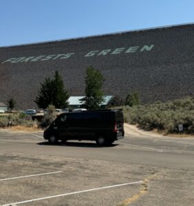 Lucky Peak Dam near Boise, Idaho