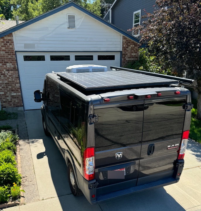 Boondocking in my driveway